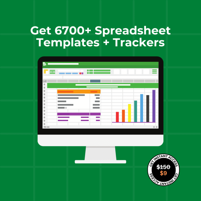 6700+ Corporate Spreadsheet Templates & Trackers